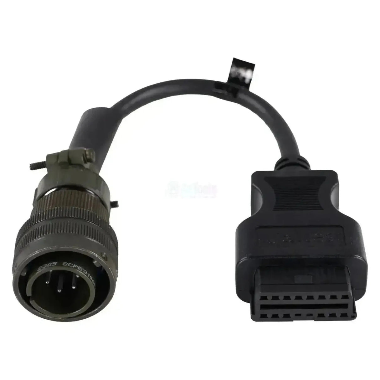 Jaltest (JDC502A) | Câble adaptateur Steyr 6 broches OBD – 16 broches OBD2 | Moteur à combustion