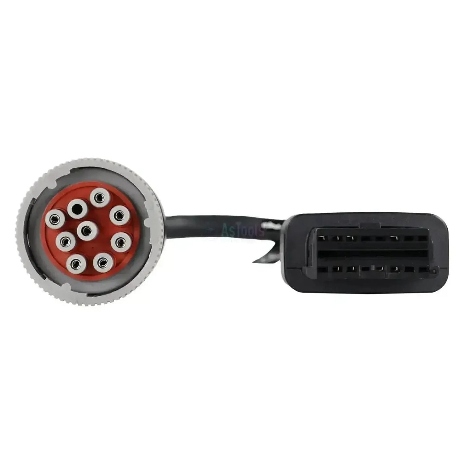 Jaltest (JDC505A) | Câble adaptateur CAT/Perkins 9 broches OBD - 16 broches OBD2 | Moteur à combustion