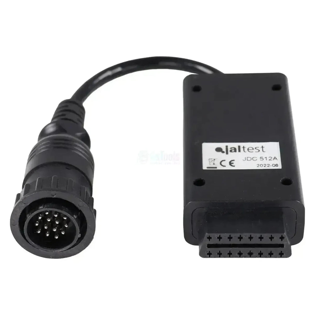 Jaltest (JDC512A) | Câble adaptateur Deutz-Fahr/Same/Lamborghini 14 broches OBD - 16 broches OBD2 | Véhicule agricole