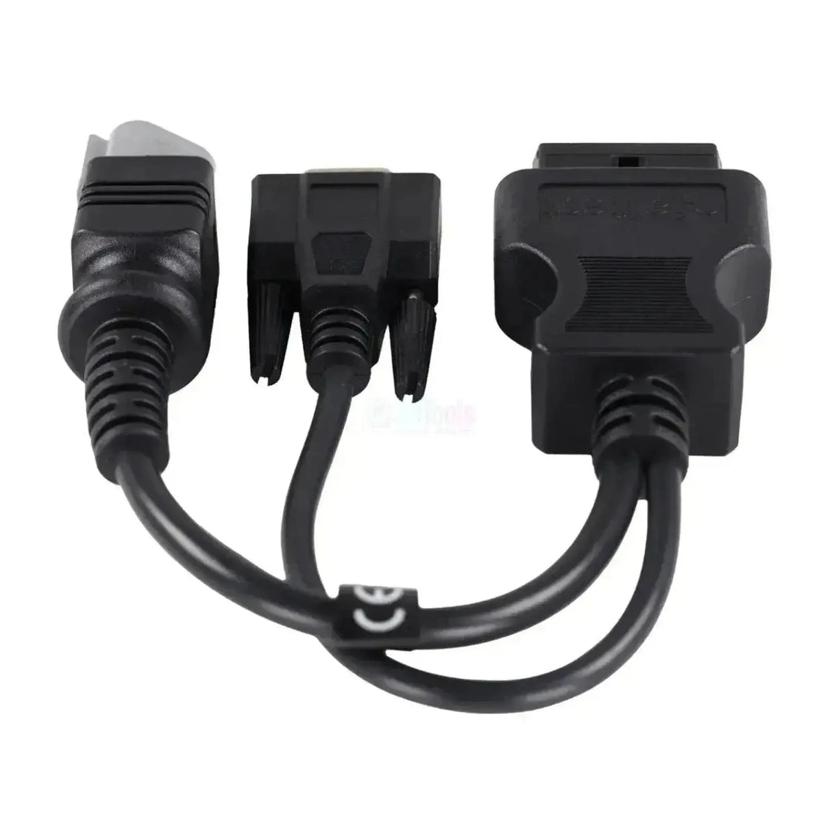 Jaltest (JDC518A) | Câble adaptateur SISU 3+9 broches OBD - 16 broches OBD2 | Moteur à combustion
