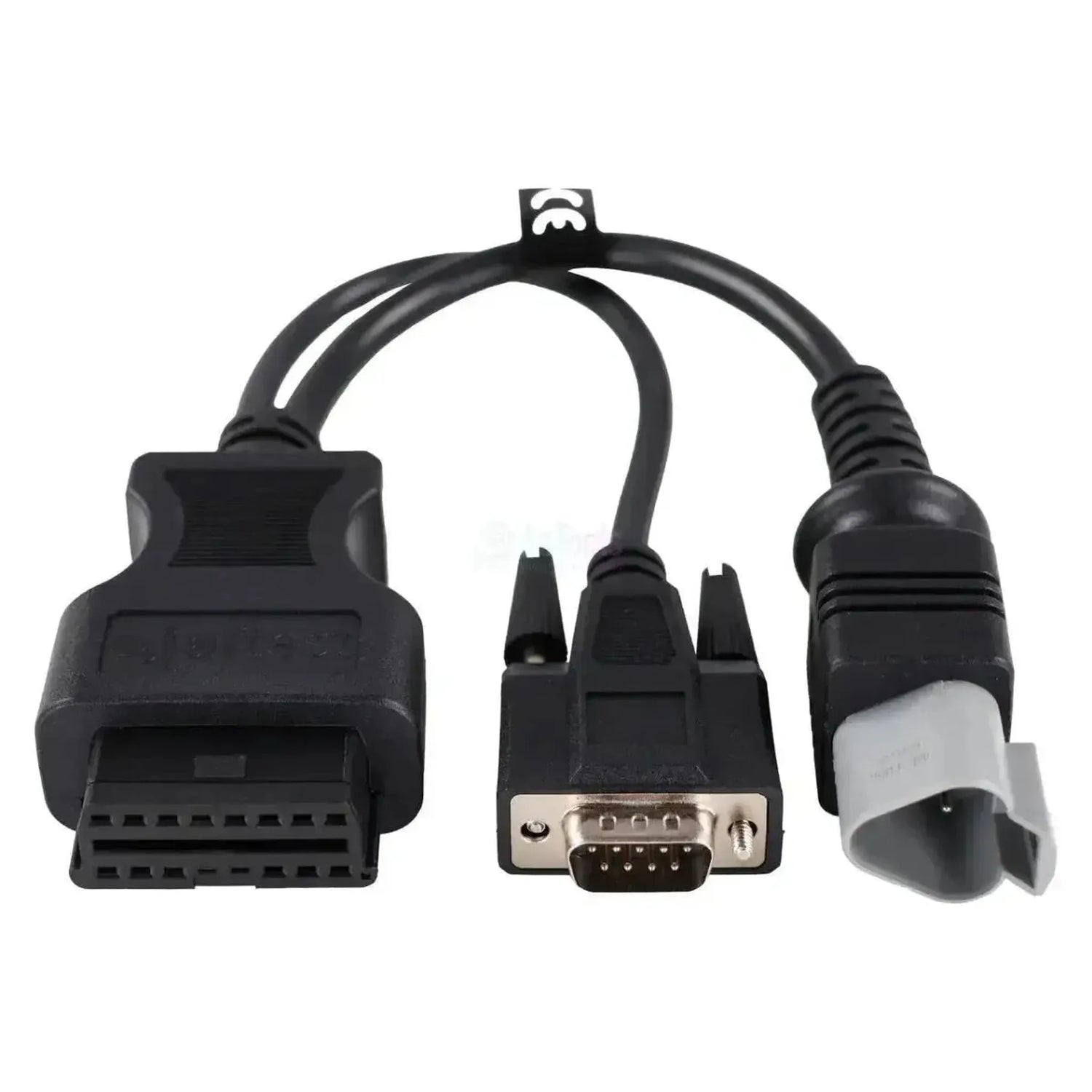Jaltest (JDC518A) | Câble adaptateur SISU 3+9 broches OBD - 16 broches OBD2 | Moteur à combustion