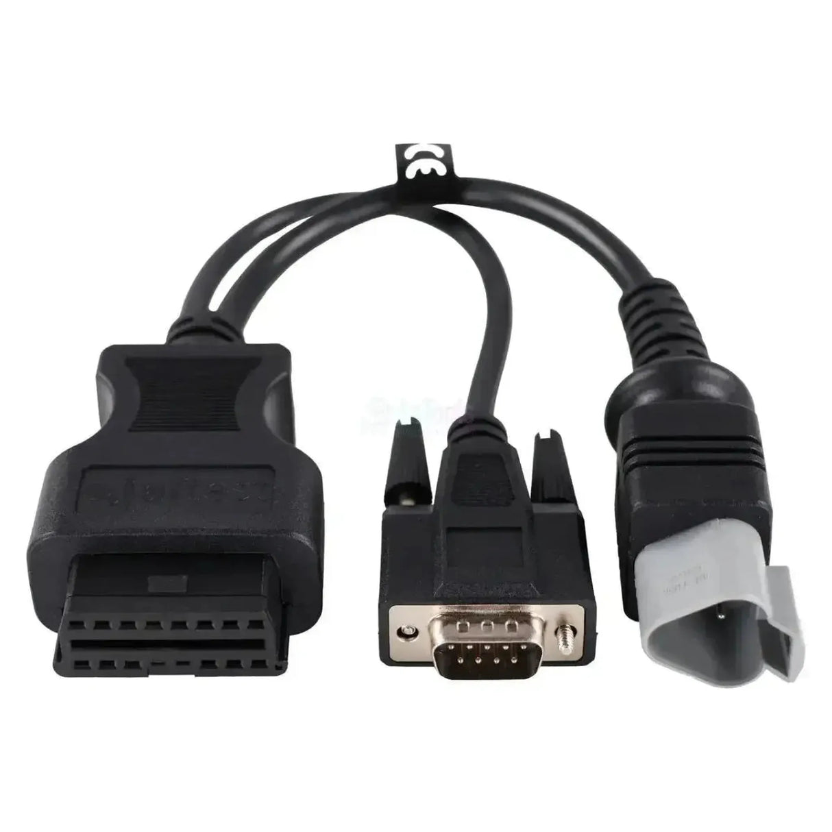 Jaltest (JDC518A) | Câble adaptateur SISU 3+9 broches OBD - 16 broches OBD2 | Moteur à combustion