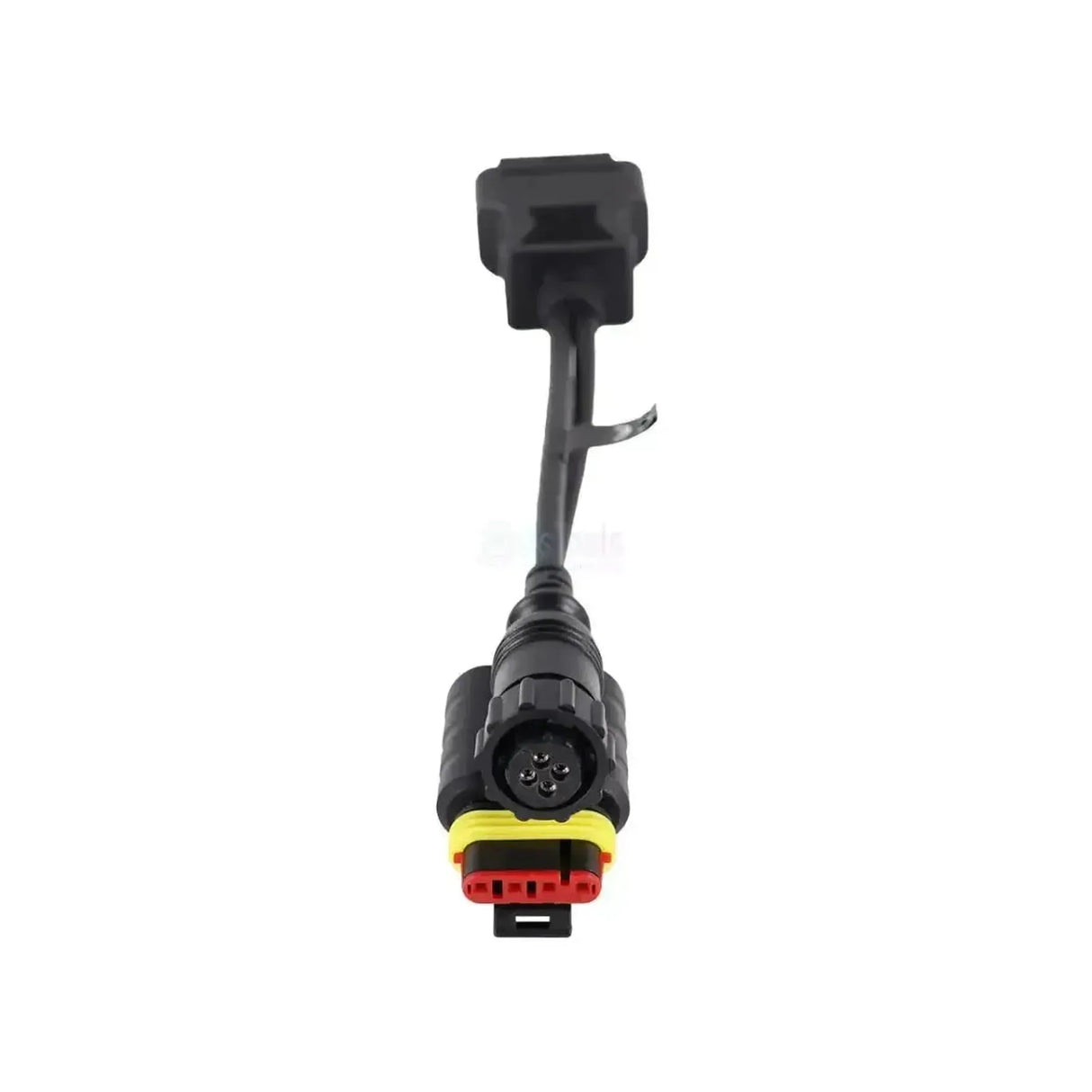 Jaltest (JDC519A) | Câble adaptateur Claas/Renault 4+4 broches OBD – 16 broches OBD2 | Véhicule agricole