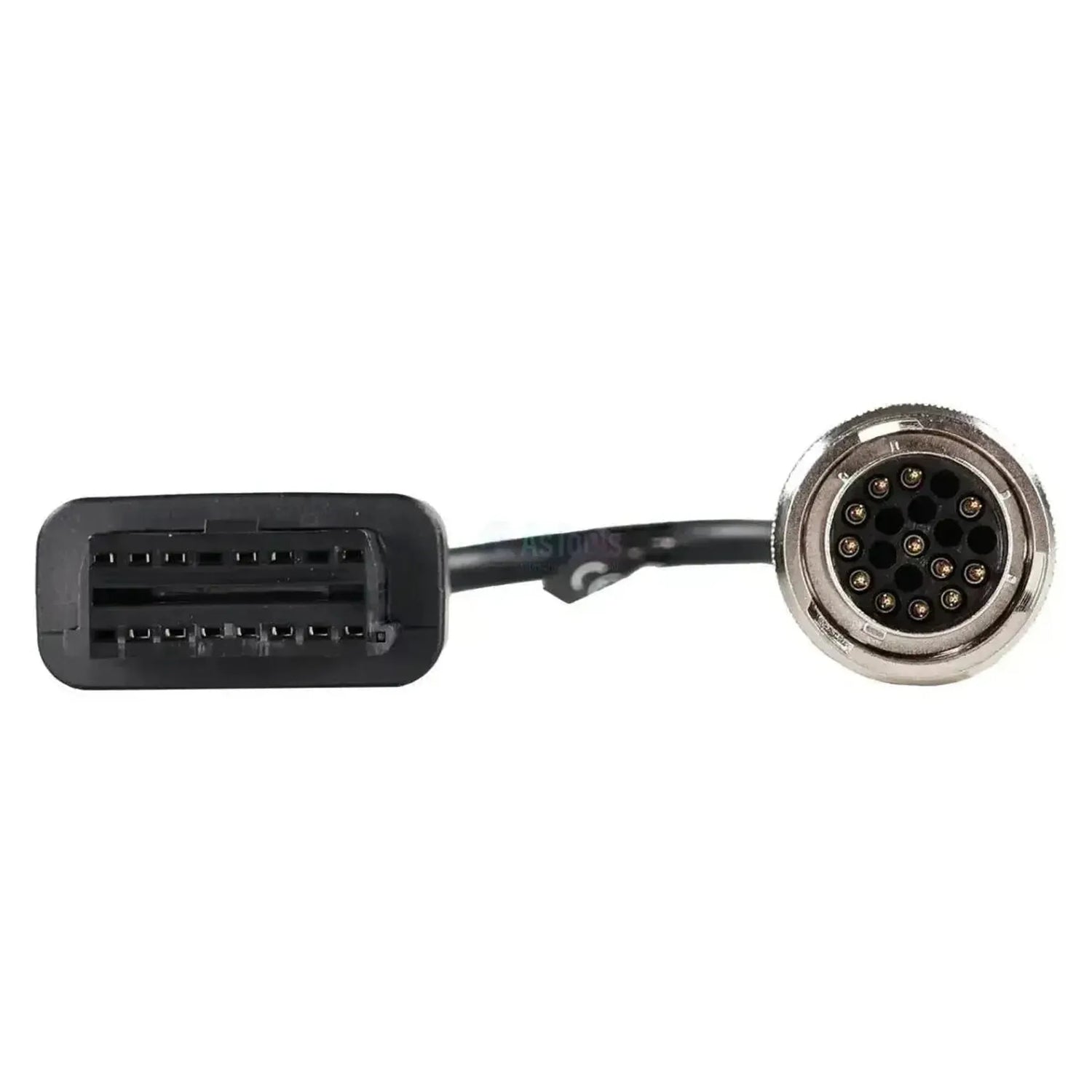 Jaltest (JDC526A) | Câble adaptateur FPT/Deutz 19 broches OBD - 16 broches OBD2 | Moteur à combustion