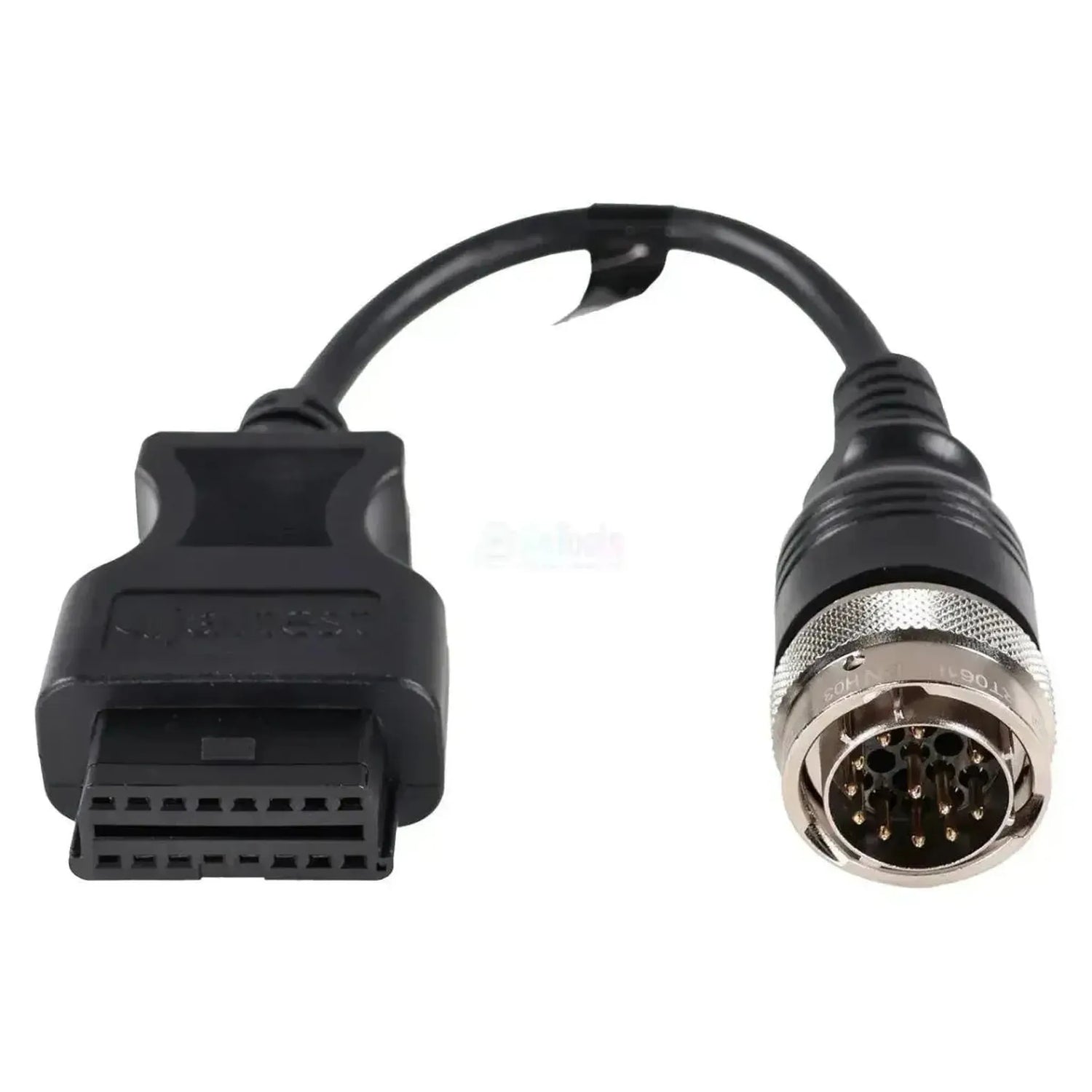 Jaltest (JDC526A) | Câble adaptateur FPT/Deutz 19 broches OBD - 16 broches OBD2 | Moteur à combustion