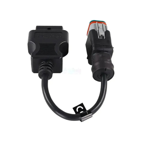 Jaltest (JDC528A) | Câble adaptateur Volvo Penta 8 broches OBD - 16 broches OBD2 | Moteur à combustion