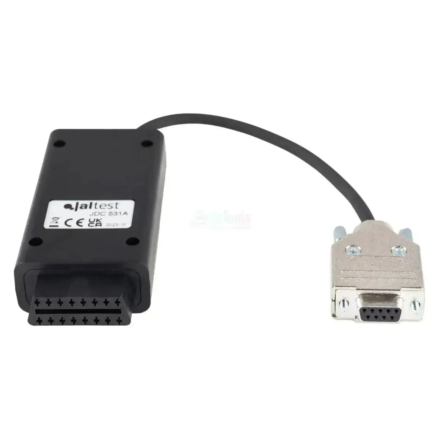 Jaltest (JDC531A) | Scania 9 broches RS232 – 16 broches OBD2 Câble adaptateur | Moteur à combustion
