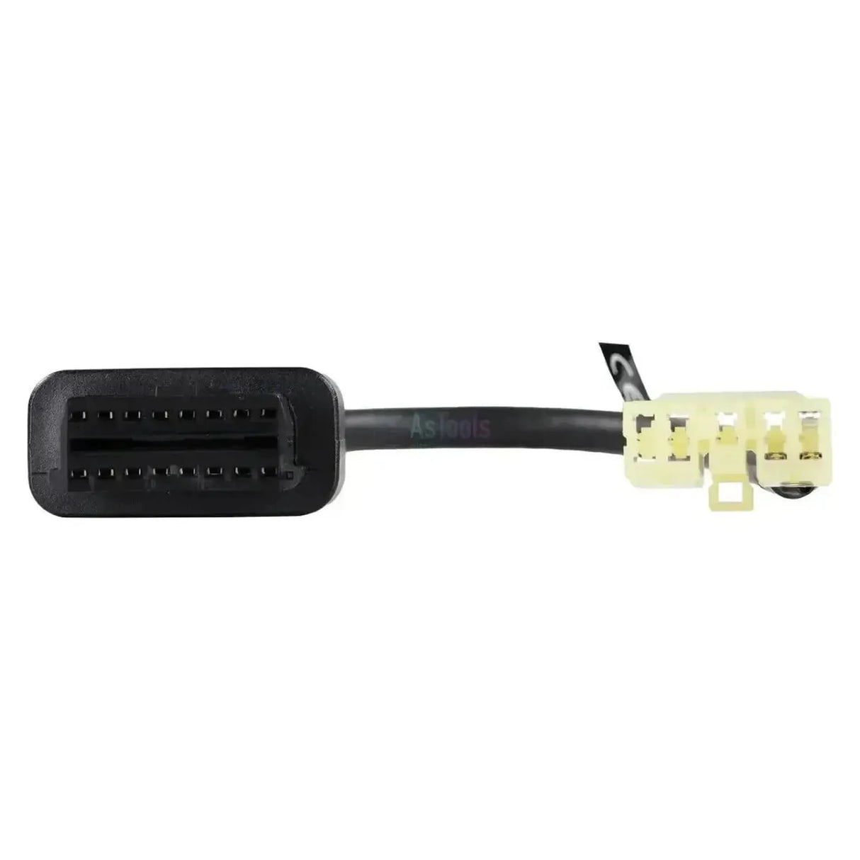 Jaltest (JDC534A) | CNH CE/FPT Câble adaptateur OBD 9 broches - OBD2 16 broches | Moteur à combustion