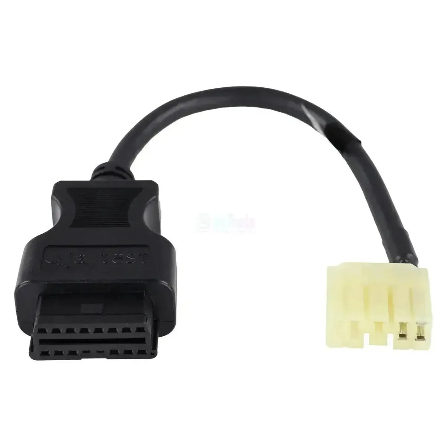 Jaltest (JDC534A) | CNH CE/FPT Câble adaptateur OBD 9 broches - OBD2 16 broches | Moteur à combustion