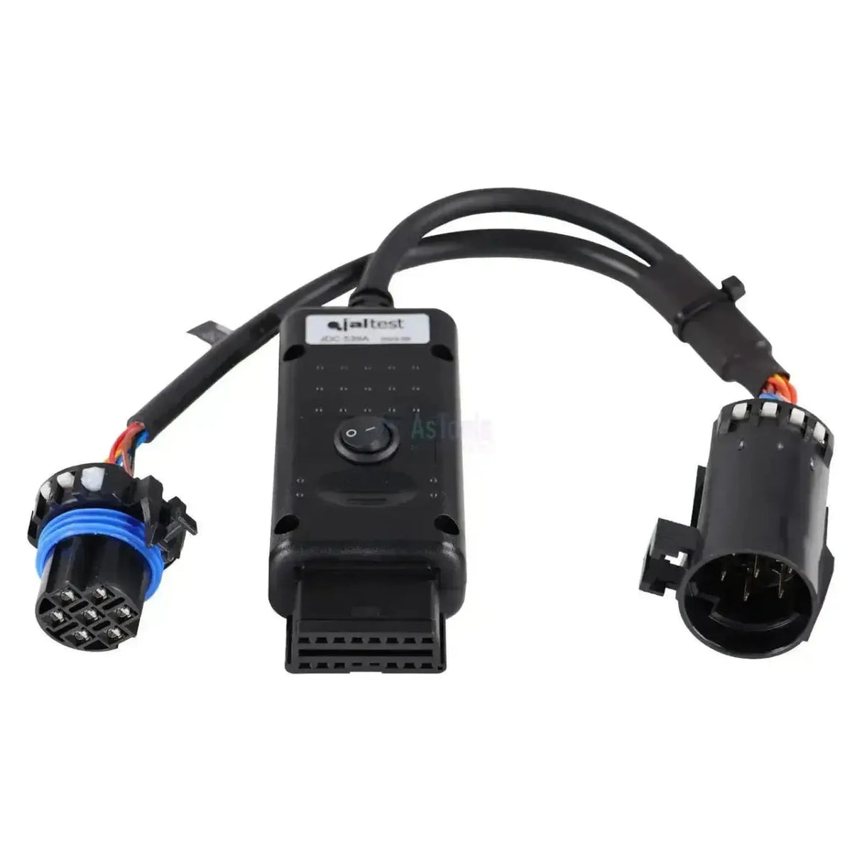 Jaltest (JDC539A) | Câble adaptateur Bobcat 6+6 broches OBD - 16 broches OBD2 | Moteur à combustion