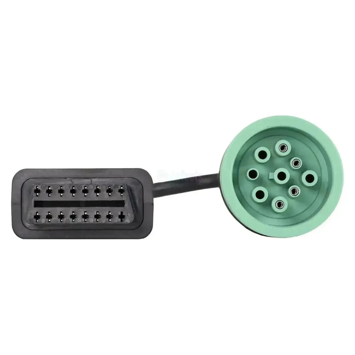 Jaltest (JDC542A) | Câble adaptateur Liebherr 9 broches OBD - 16 broches OBD2 | Moteur à combustion