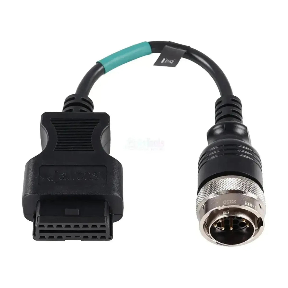 Jaltest (JDC570A) | Câble adaptateur Deutz 19 broches OBD - 16 broches OBD2 | Moteur à combustion
