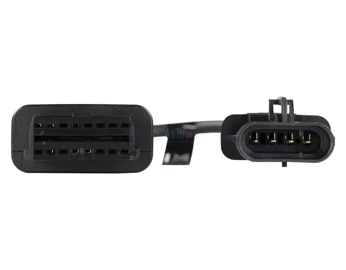 Jaltest (JDC603A) | Mercury 4 broches OBD - 16 broches OBD2 Câble adaptateur | Bateau à moteur