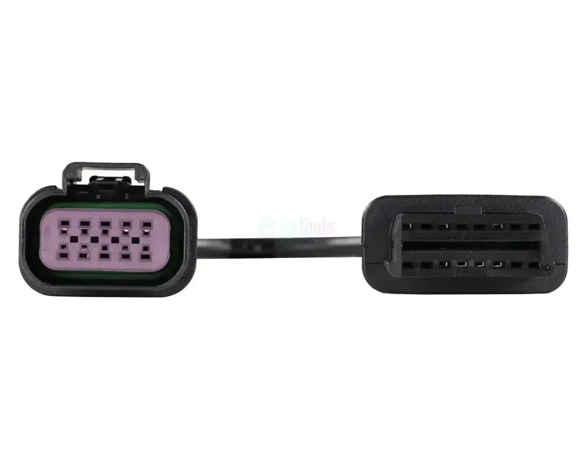 Jaltest (JDC617A) | Mercury (SmartCraft G3) ECU 10 broches – Câble adaptateur OBD2 16 broches | Bateau à moteur