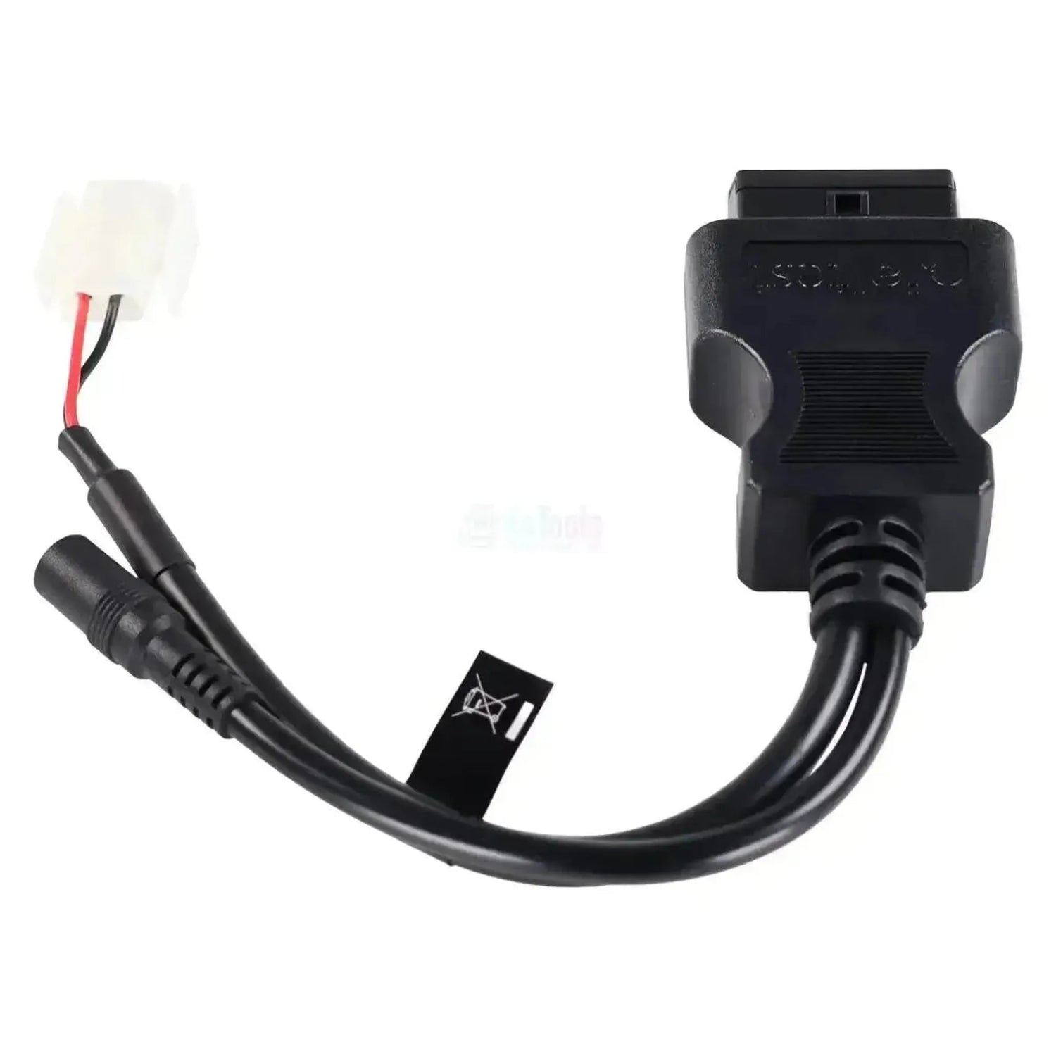 Jaltest (JDC618A9) | Câble adaptateur Volvo Penta 2 broches OBD - 16 broches OBD2 | Moteur à combustion