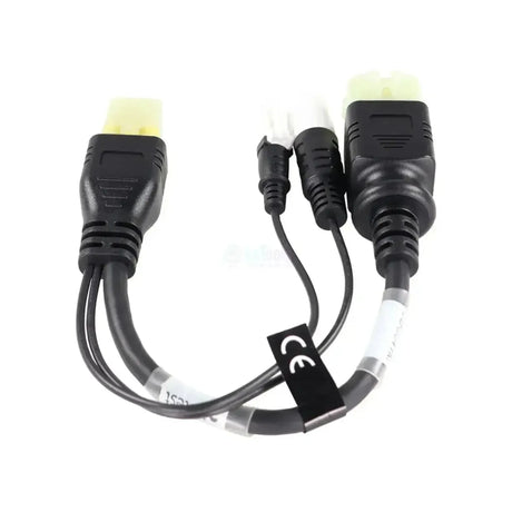 Jaltest (JDC641M) | Câble d'alimentation OBD Kawasaki 6+6 broches | Scooter des mers