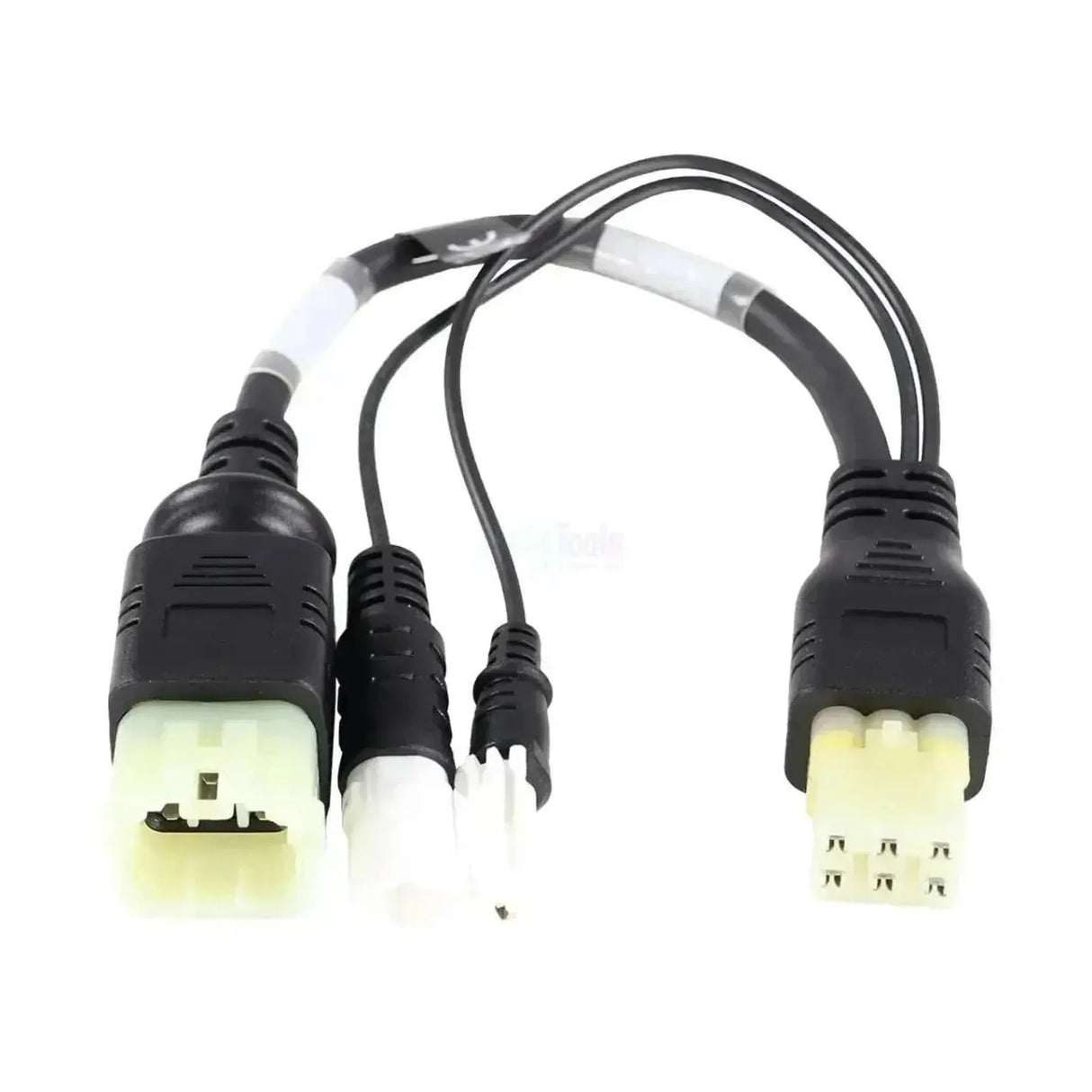 Jaltest (JDC641M) | Câble d'alimentation OBD Kawasaki 6+6 broches | Scooter des mers