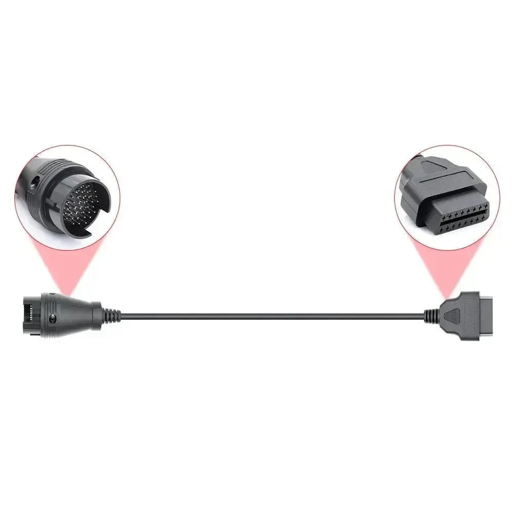 Mercedes 38-pins OBD1 – 16-pins OBD2 Câble adaptateur | Personenauto