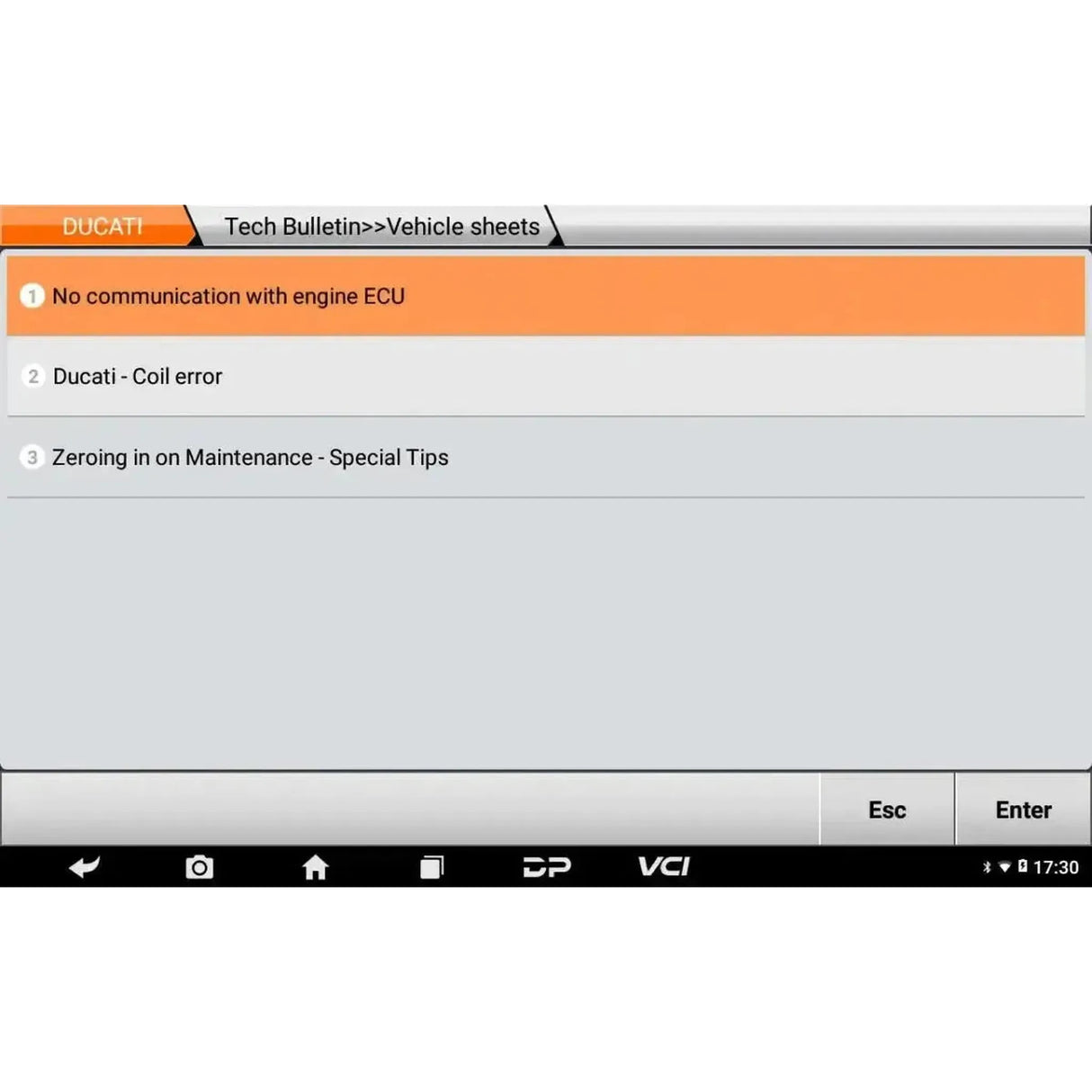 OBDSTAR IScan Ducati | Appareil de diagnostic | Moto