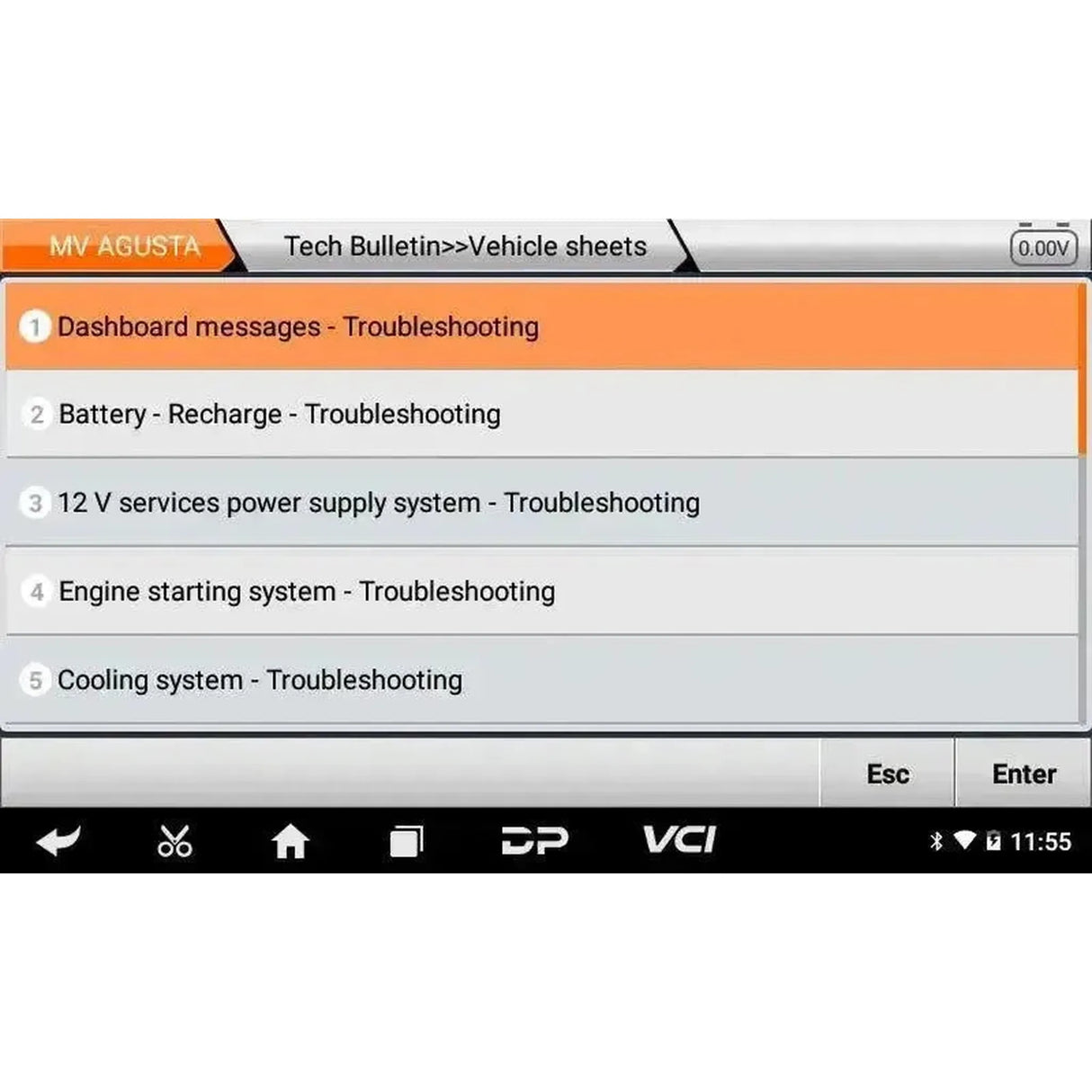 OBDSTAR IScan MV Agusta | Appareil de diagnostic | Moto