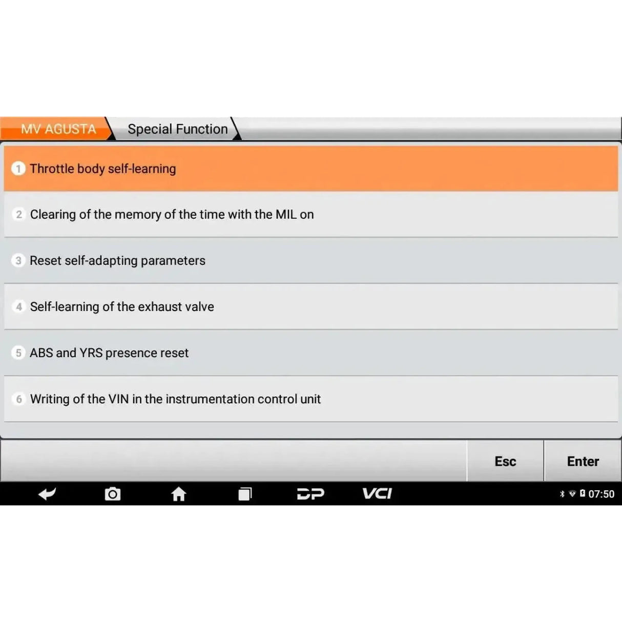 OBDSTAR IScan MV Agusta | Appareil de diagnostic | Moto