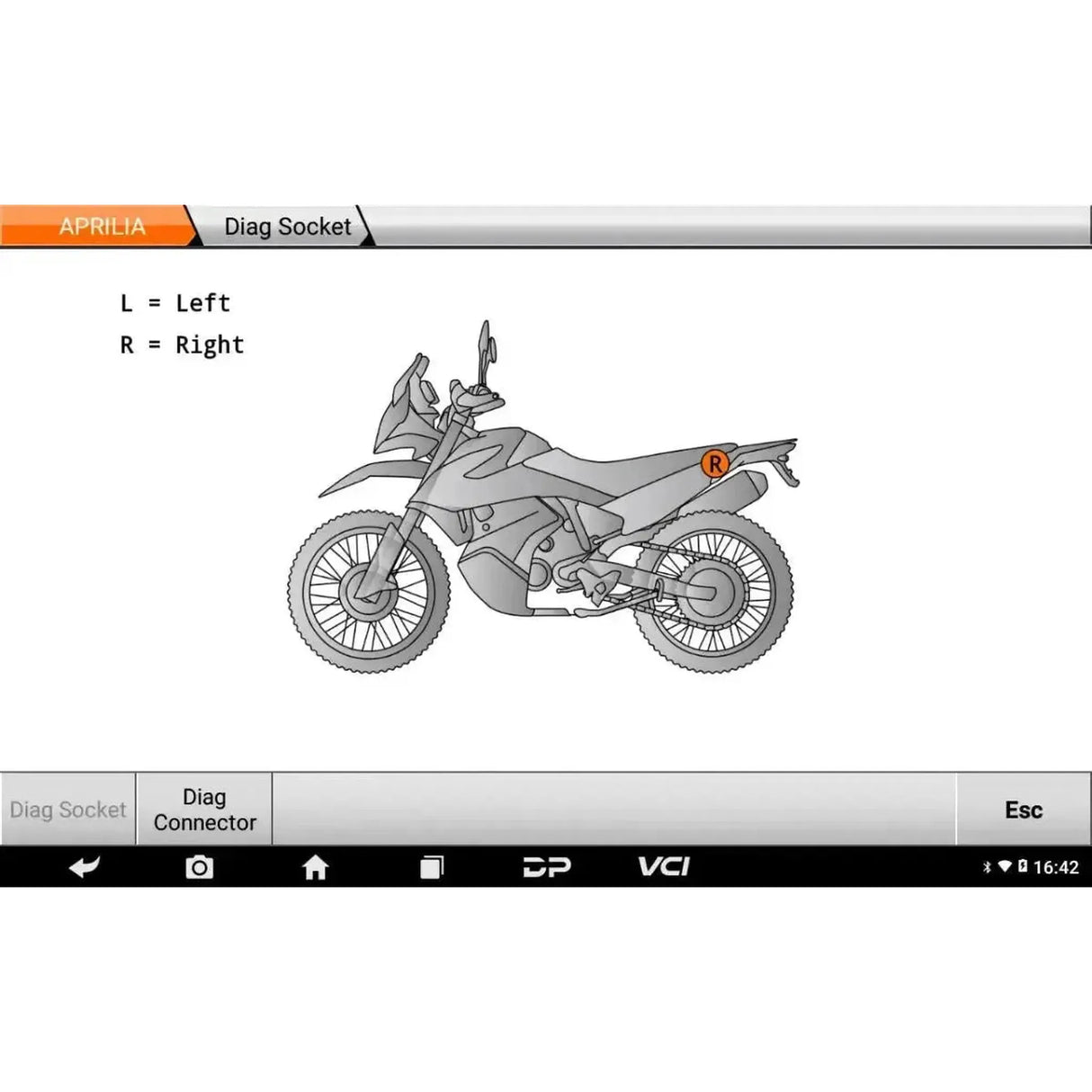 OBDSTAR IScan Piaggio Multi | Appareil de diagnostic | Cyclomoteur/Moto