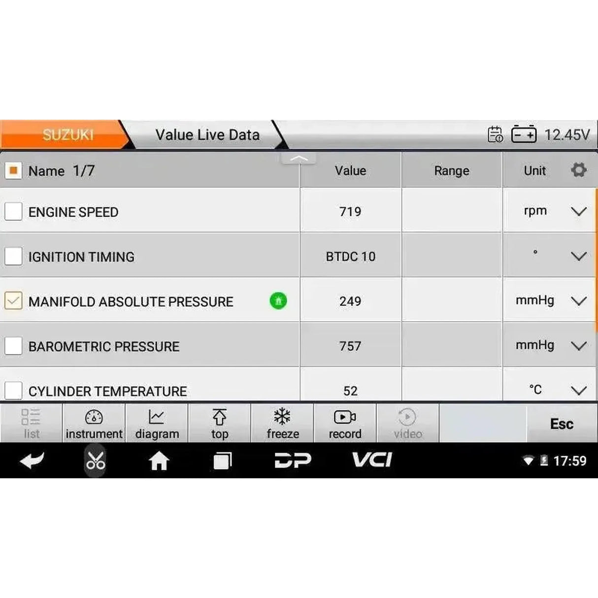 OBDSTAR IScan Suzuki (Marine) | Appareil de diagnostic | Bateau à moteur