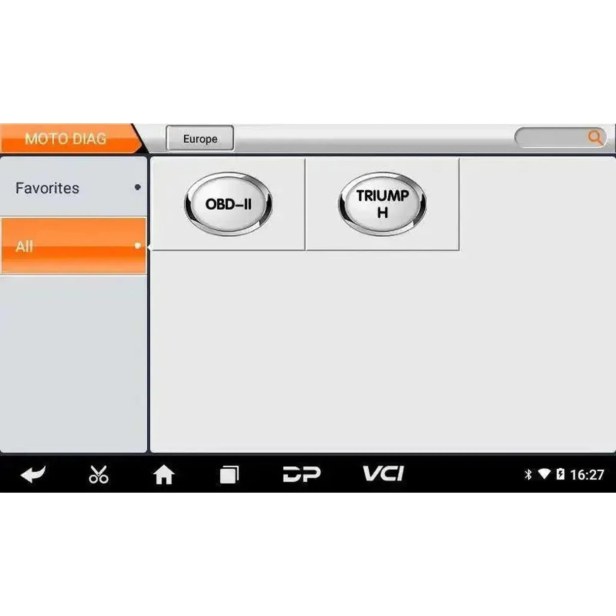 OBDSTAR IScan Triumph | Appareil de diagnostic | Moto