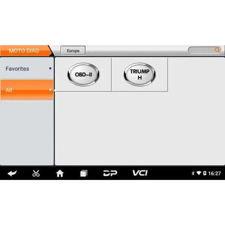 OBDSTAR IScan Triumph | Appareil de diagnostic | Moto