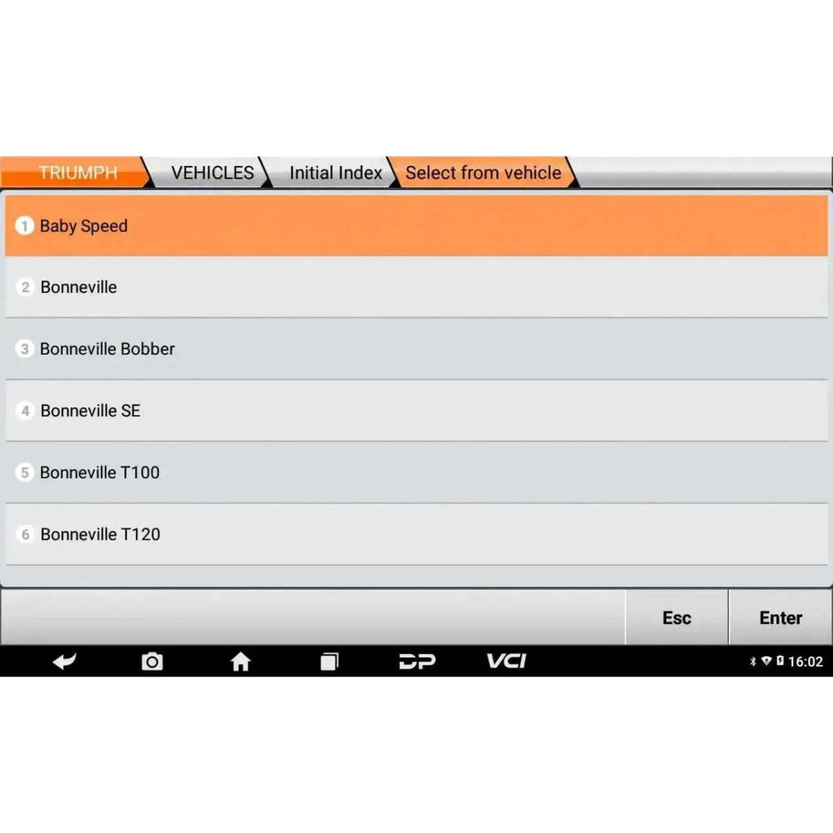 OBDSTAR IScan Triumph | Appareil de diagnostic | Moto