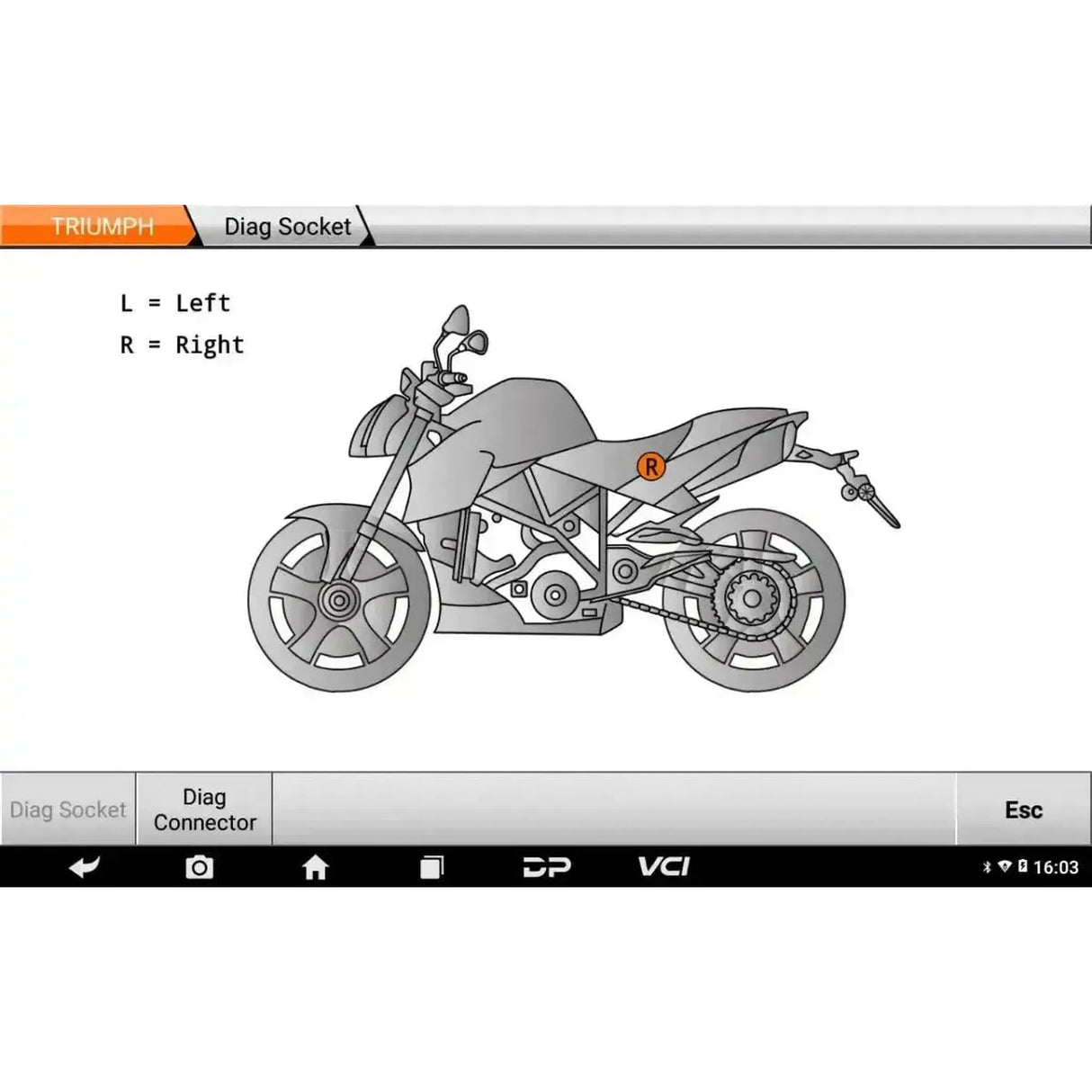 OBDSTAR IScan Triumph | Appareil de diagnostic | Moto