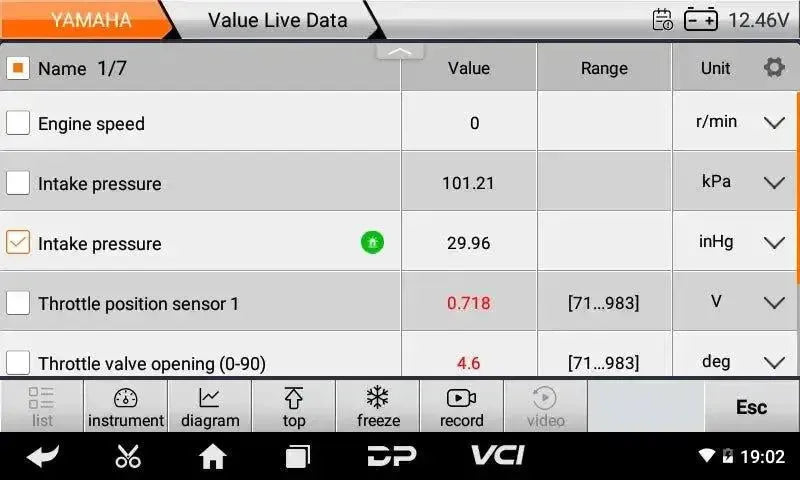 OBDSTAR IScan Yamaha (Marine) Appareil de diagnostic