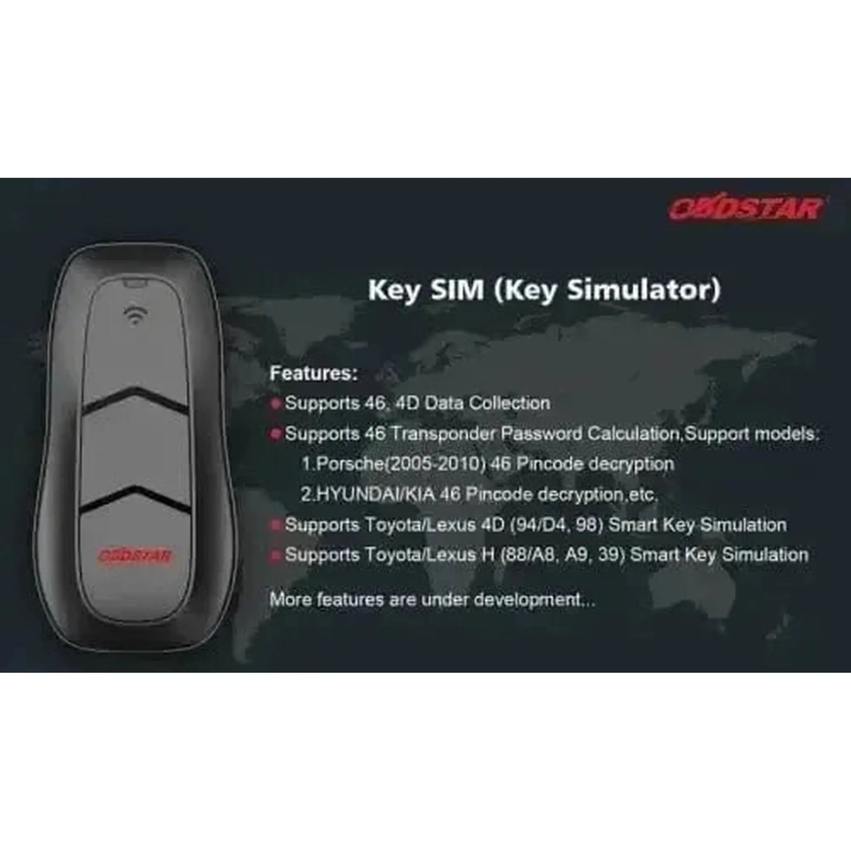 Simulateur de clé SIM OBDSTAR | Accessoires