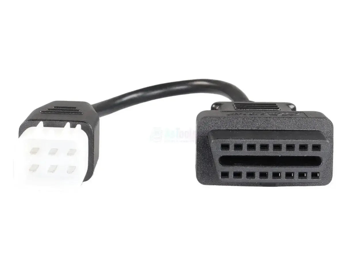 OBDSTAR (M021A) | Câble adaptateur universel 6 broches OBD – 16 broches OBD2 | Moto
