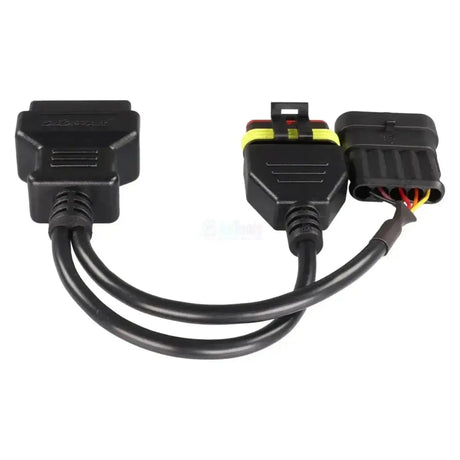OBDSTAR (M047) | Câble adaptateur Vespa/Moto Guzzi 5+5 broches OBD – 16 broches OBD2 | Moto