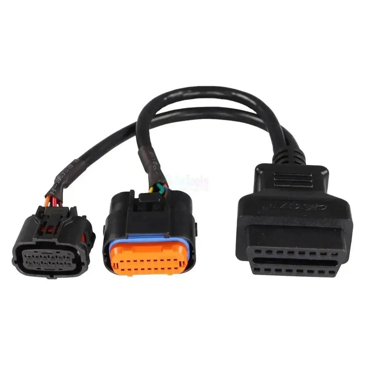 OBDSTAR (M054) | Câble adaptateur IMMO 12+18 broches Suzuki/Yamaha – 16 broches OBD2 | Moto