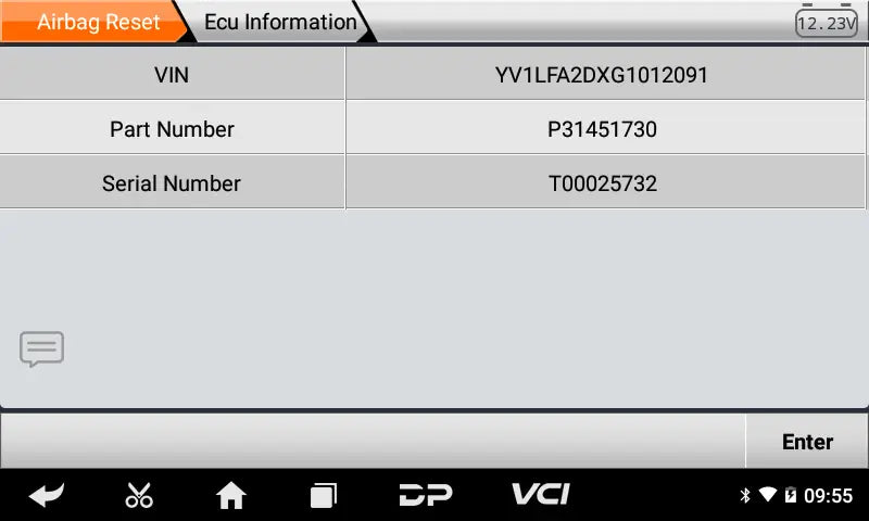 OBDSTAR OBDSTAR P50 Crashdata Programmeur