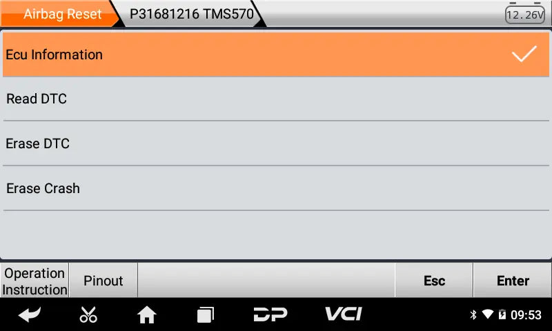 OBDSTAR OBDSTAR P50 Crashdata Programmeur