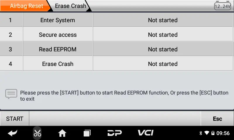 OBDSTAR OBDSTAR P50 Crashdata Programmeur