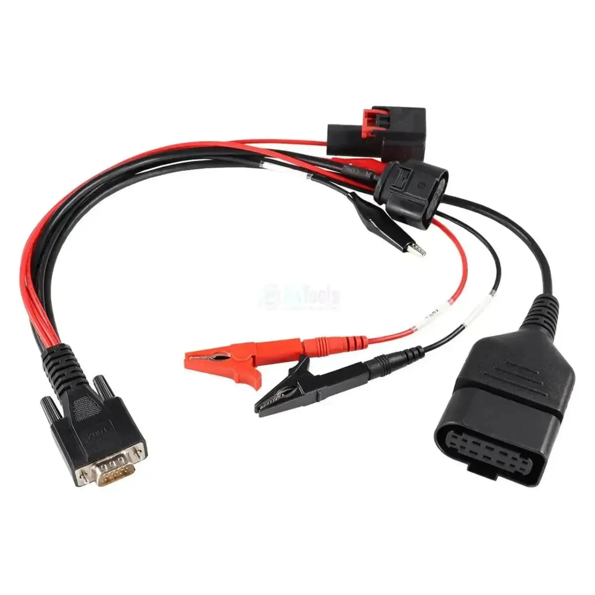 OBDSTAR (T002) | Audi Batterie 48V + Module DCDC – Câble adaptateur DB15 15 broches | Voiture particulière