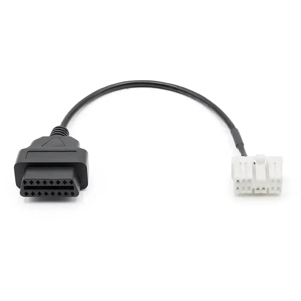Câble adaptateur Tesla 12 broches vers 16 broches OBD2 – Voiture particulière