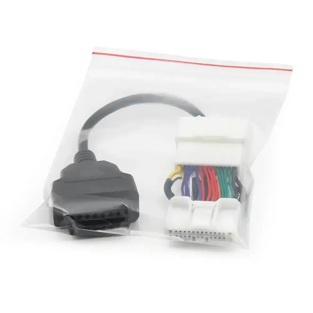 Câble adaptateur complet Tesla 26 broches vers 16 broches OBD2 – Voiture particulière