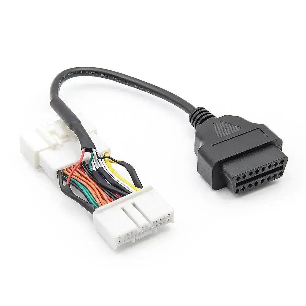 Câble adaptateur complet Tesla 26 broches vers 16 broches OBD2 – Voiture particulière