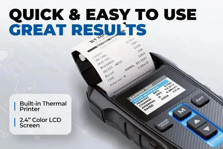 Topdon BT300P | Testeur de batterie