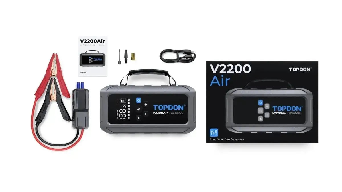 Topdon V2200Air | Booster de démarrage