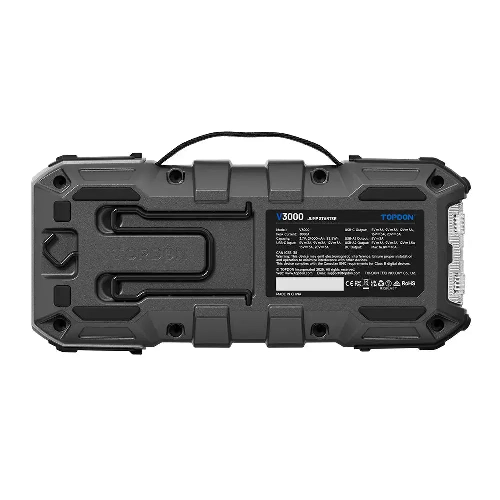 Topdon V3000 | Booster de démarrage