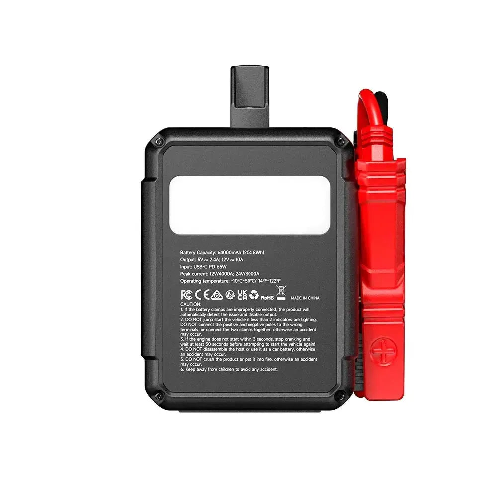 Topdon V4000 HD | Booster de démarrage