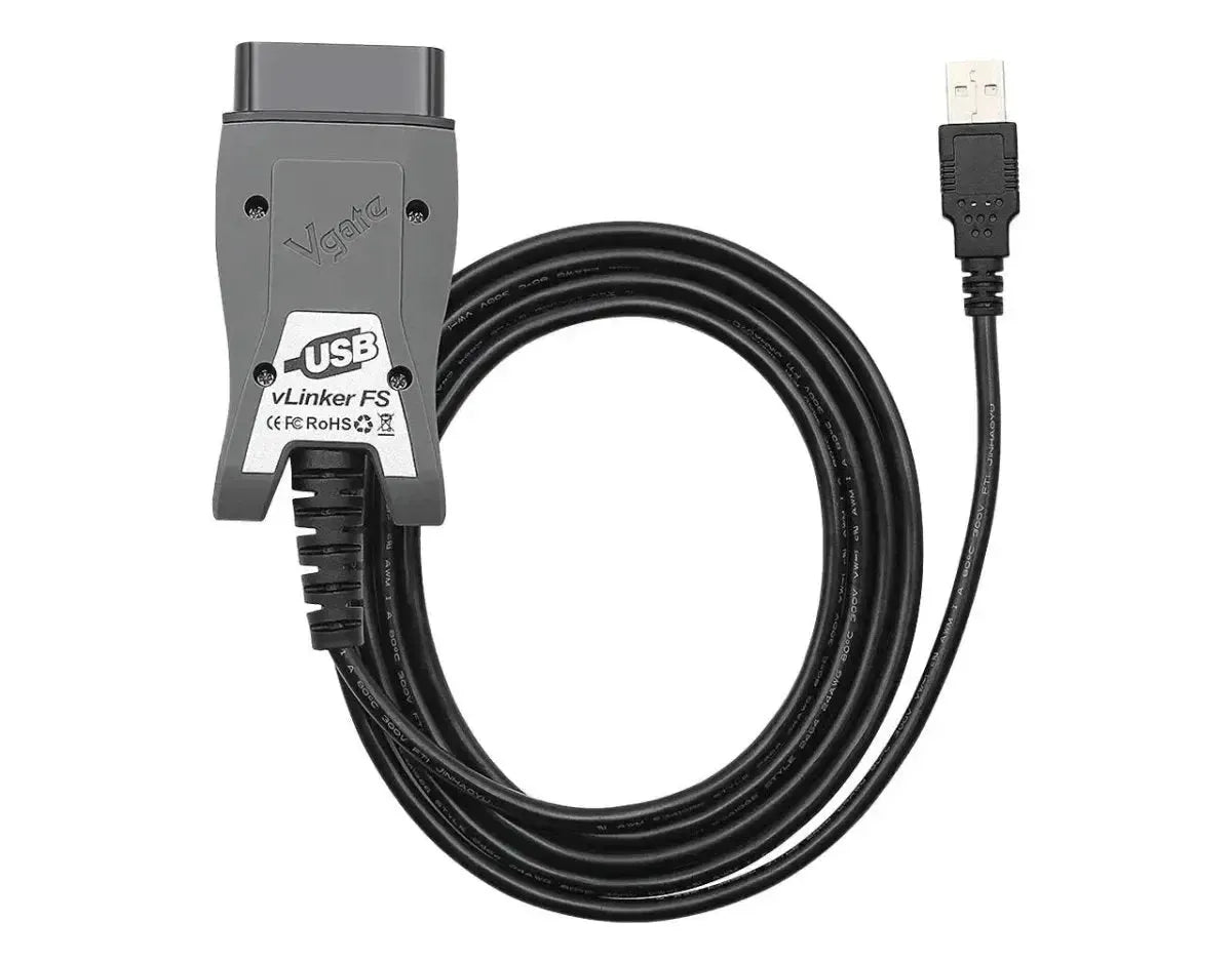 Vgate VLinker HS/MS-CAN OBD2 - câble d'interface USB