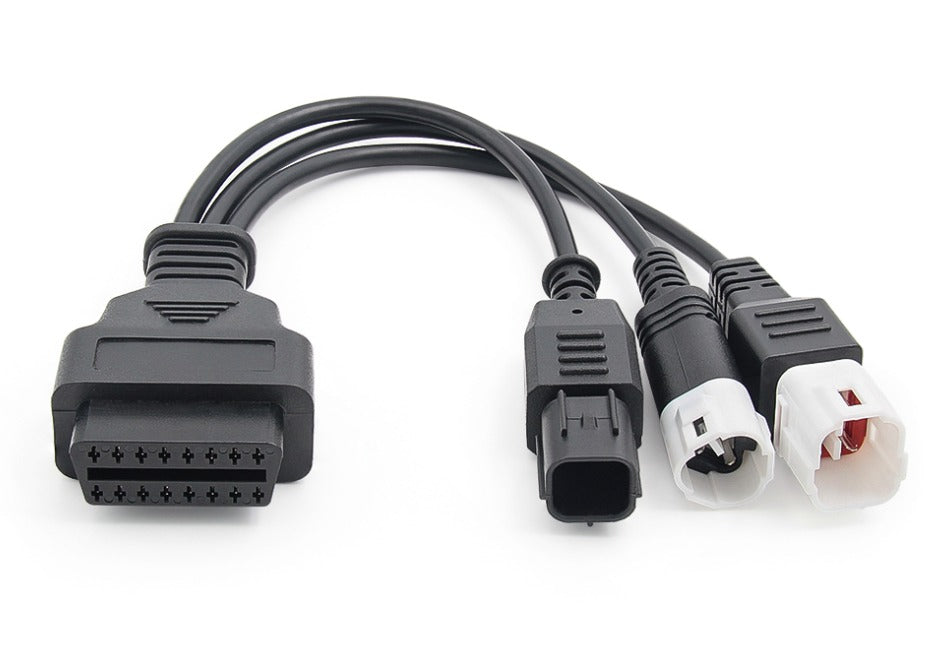 Honda/Yamaha 3+4+6 broches - 16 broches OBD2 Câble adaptateur | Moto