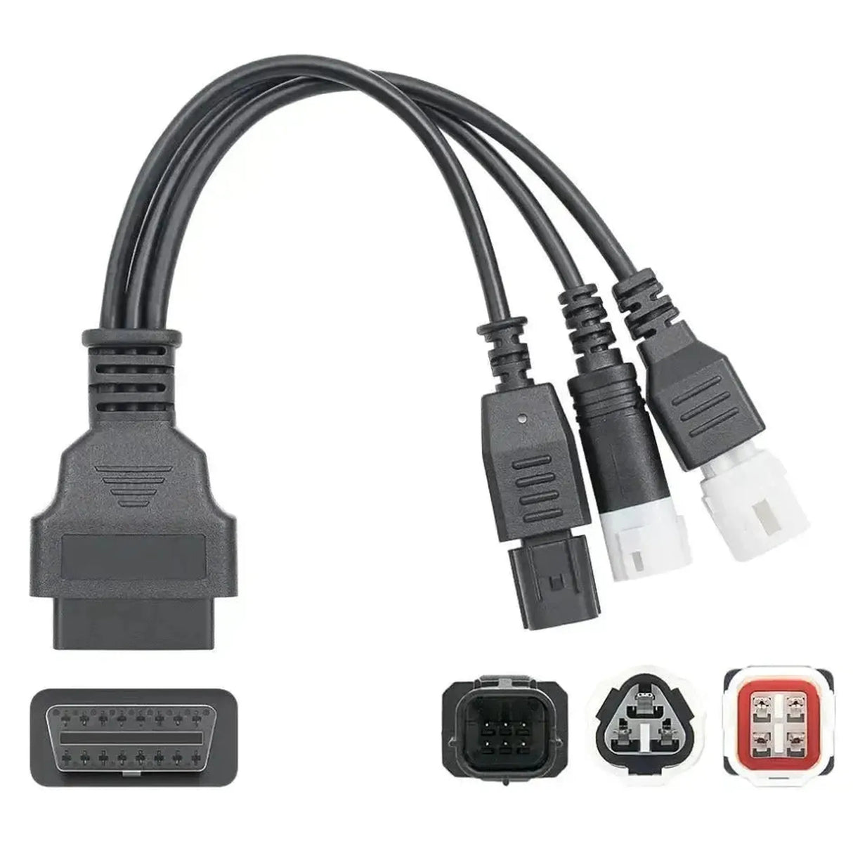 Yamaha 3+4+6 broches - 16 broches OBD2 Câble adaptateur | Moto
